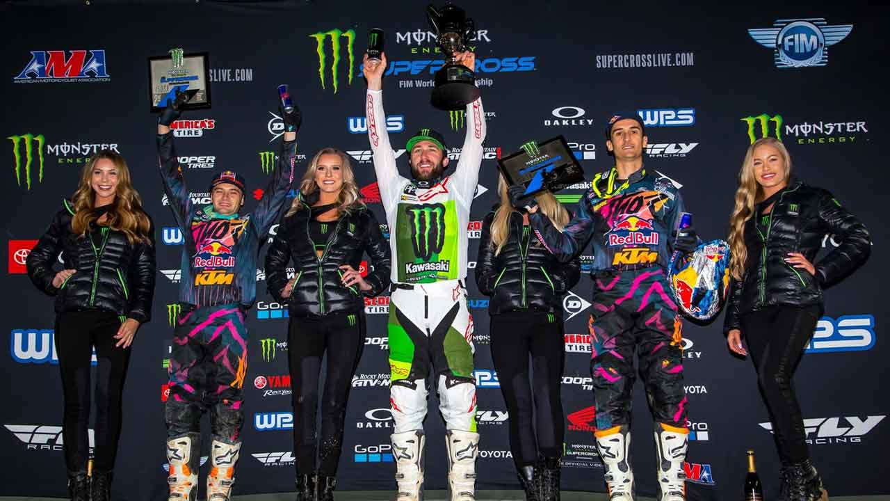 2019 Supercross Denver 450SX Podio