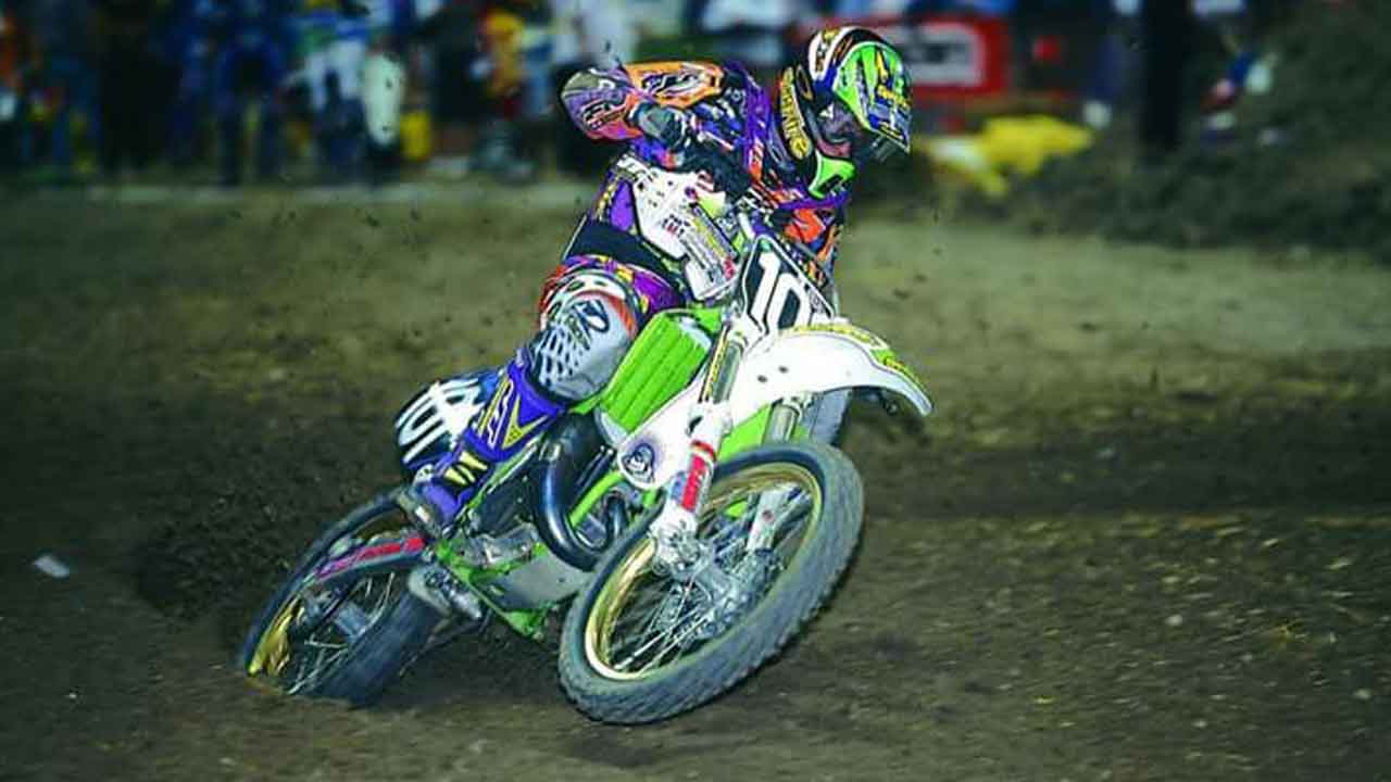 Mickael Pichon Supercross 1995 classe 125 coast Est