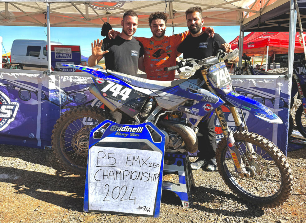 Ghidinelli Yamaha Racing Team 2024 EMX250 Round of Castilla la Mancha Cozar